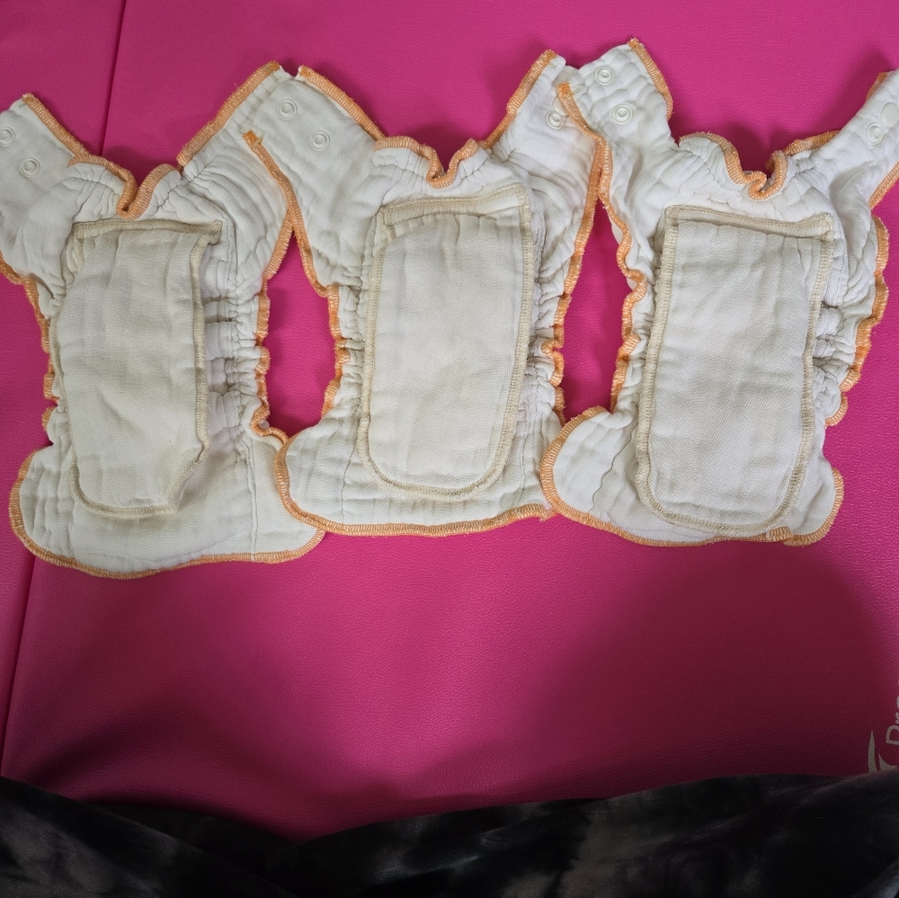 3 Green Mountain Diapers Clotheez Workhorse Newborn